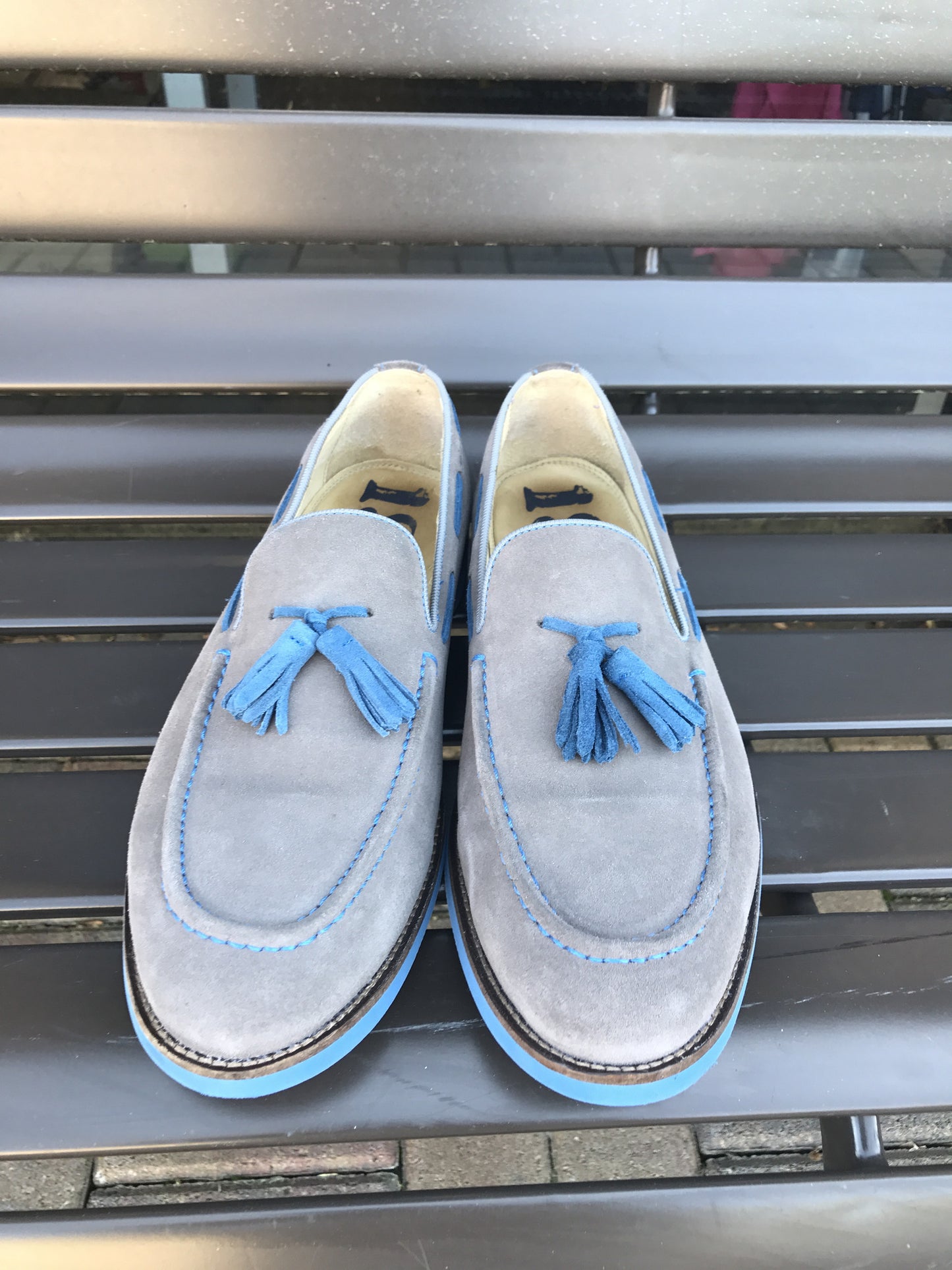 1901 by Nordstrom Suede Tassel Loafer: Sz 12