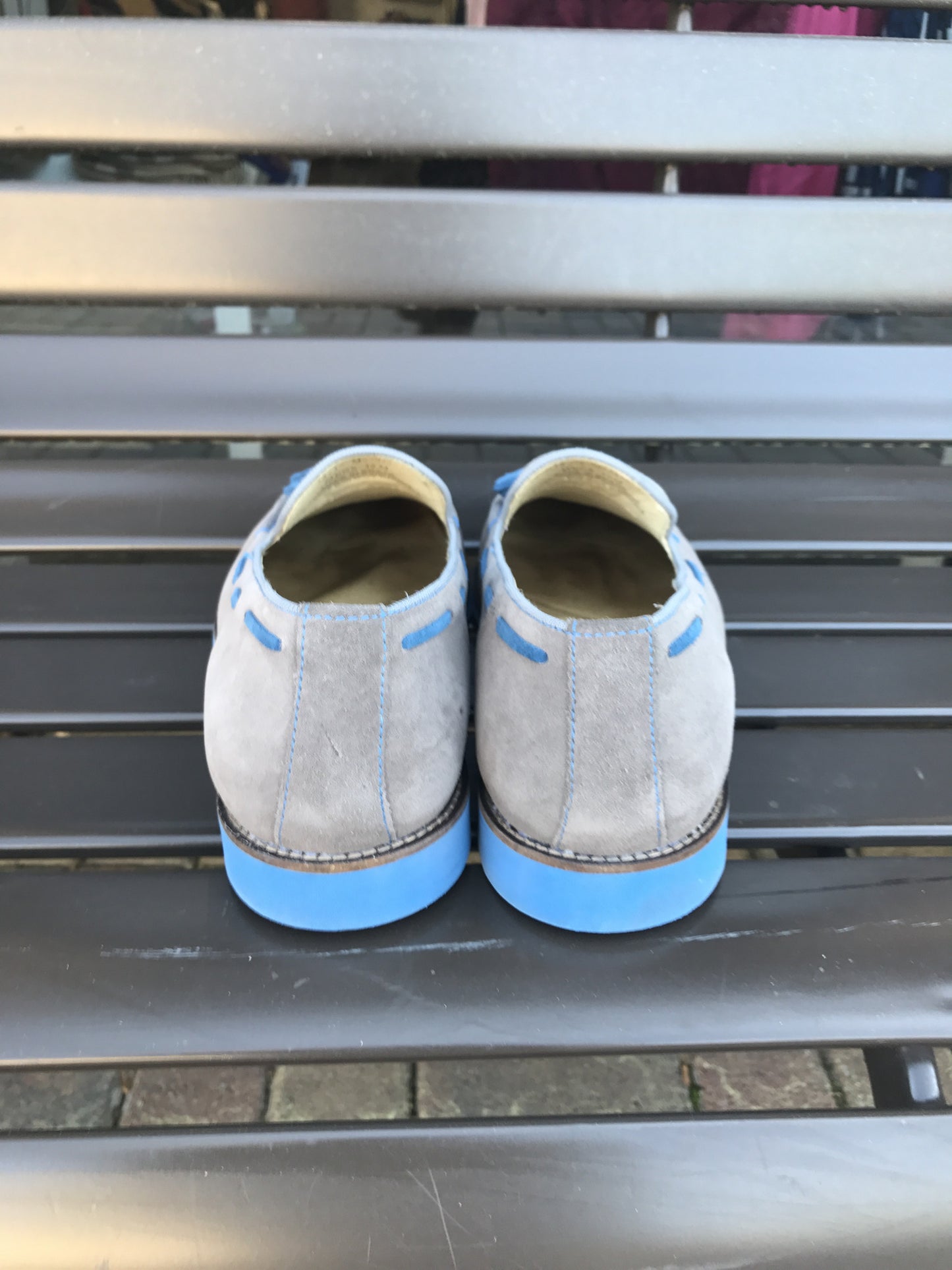 1901 by Nordstrom Suede Tassel Loafer: Sz 12