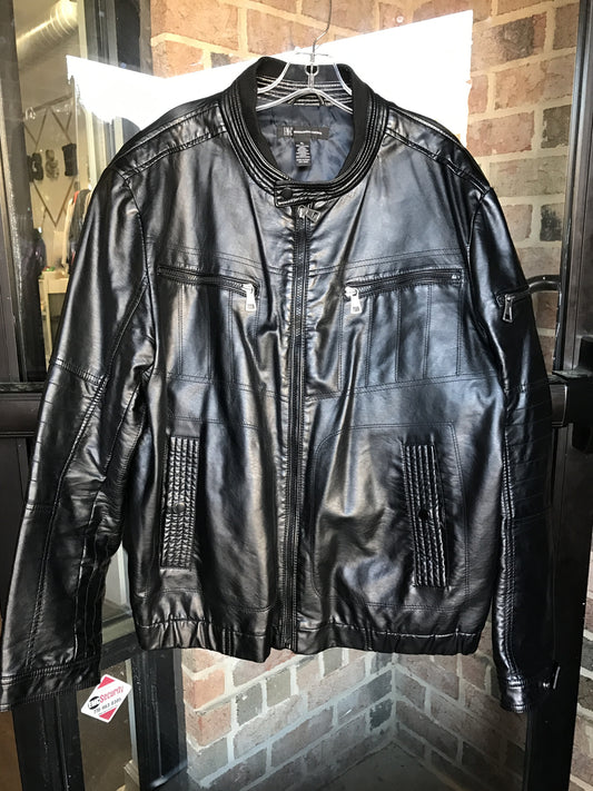 INC Faux Leather Jacket: Sz XL