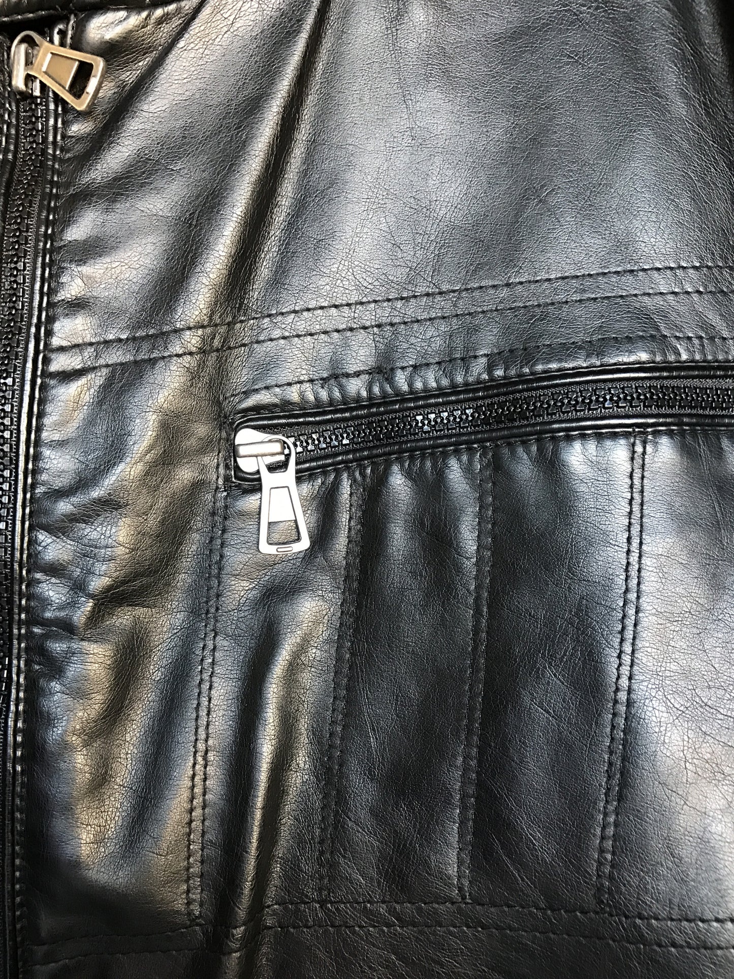 INC Faux Leather Jacket: Sz XL