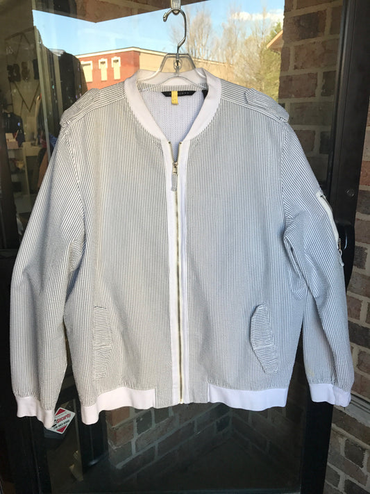 Sean John Seersucker Bombert: Sz XL