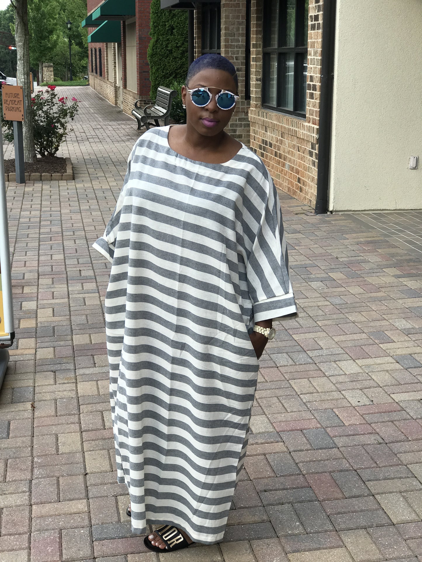 New! Striped Oversized Kaftans!!