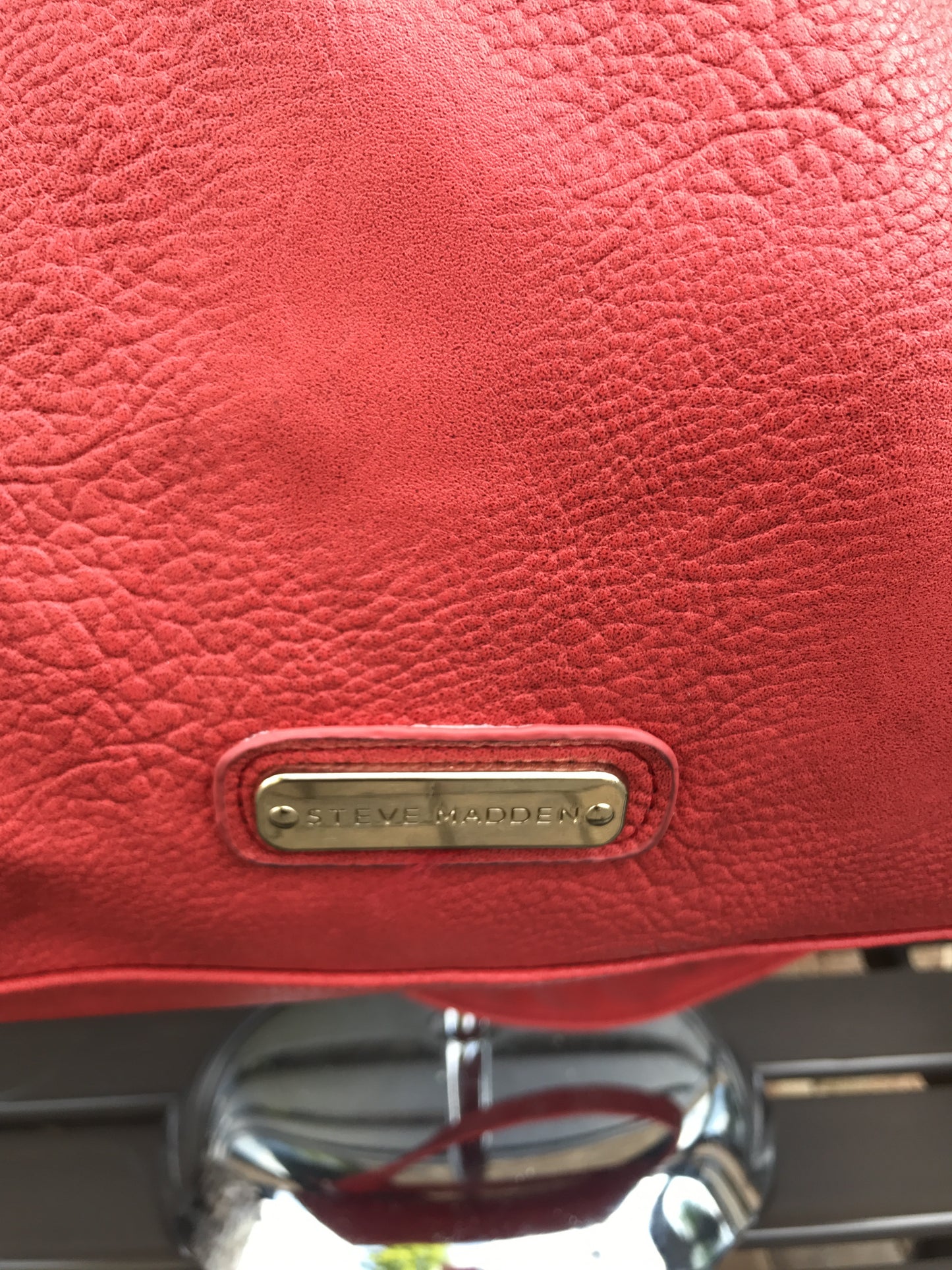 Steve Madden Red Handbag: Medium