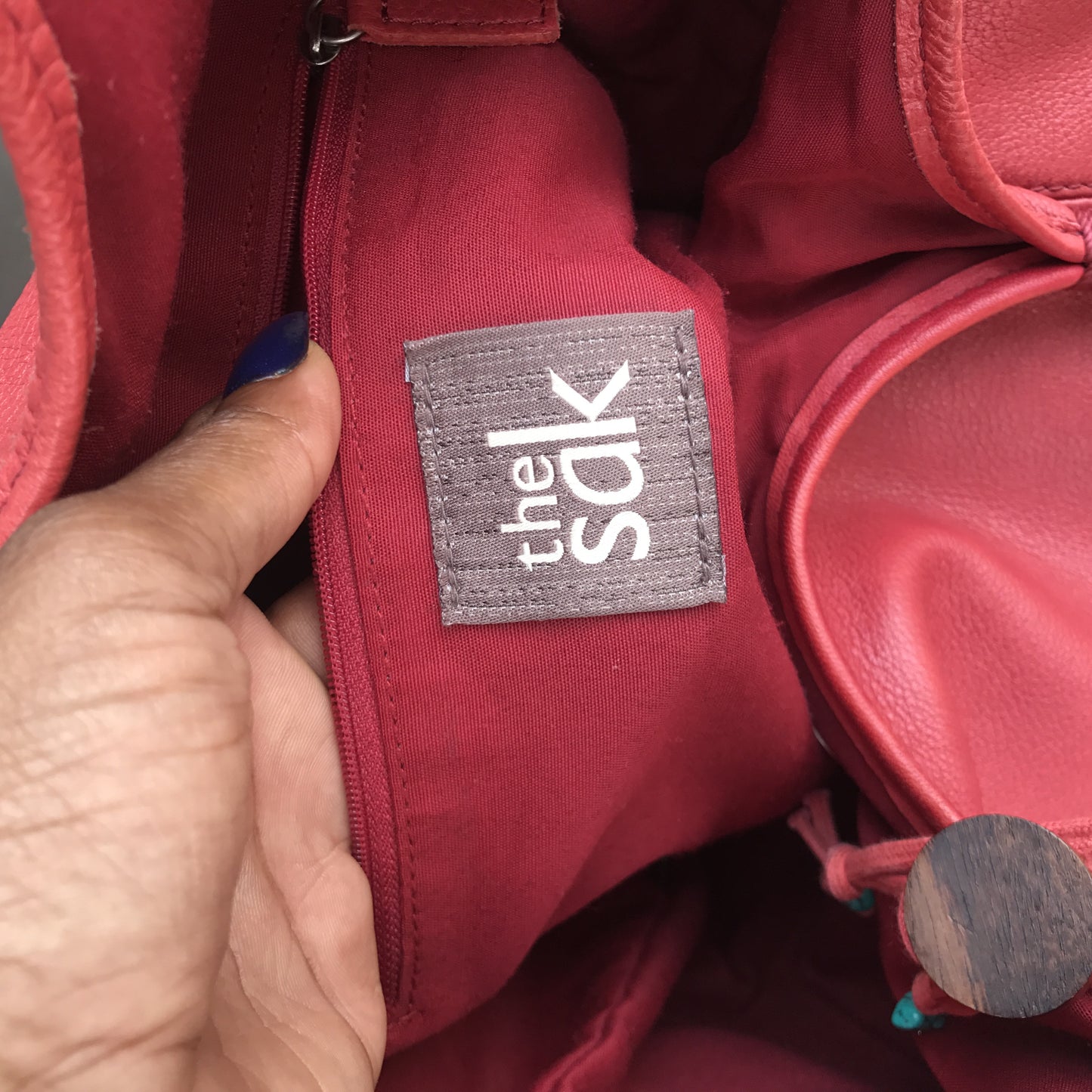 The Sak Leather Tote: Medium