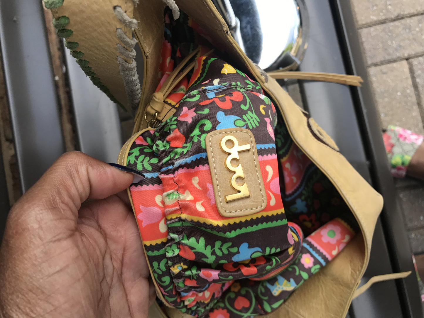 Hand Made Leather Crossbody: Medium
