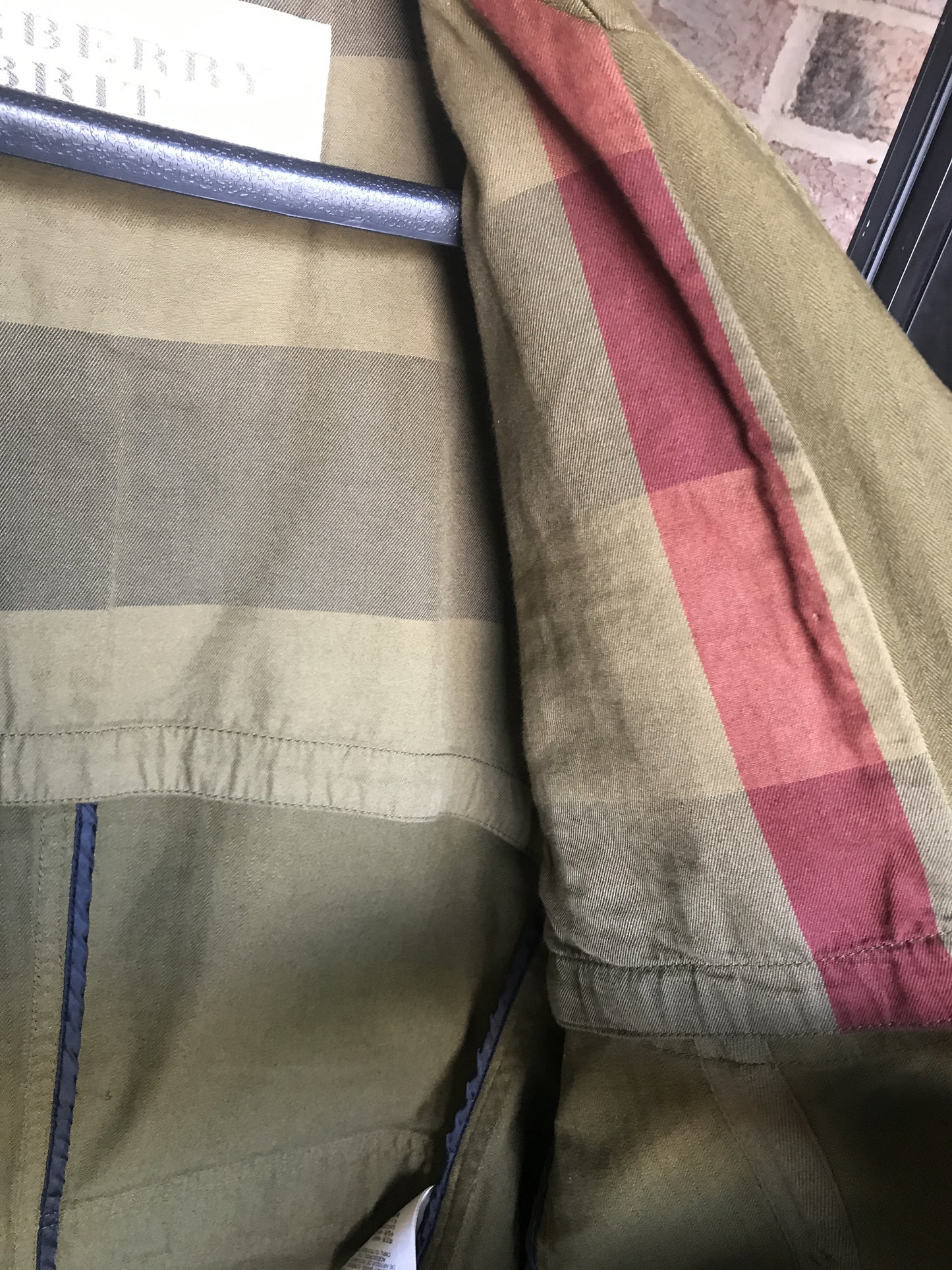 Burberry Cargo Jacket: Sz L