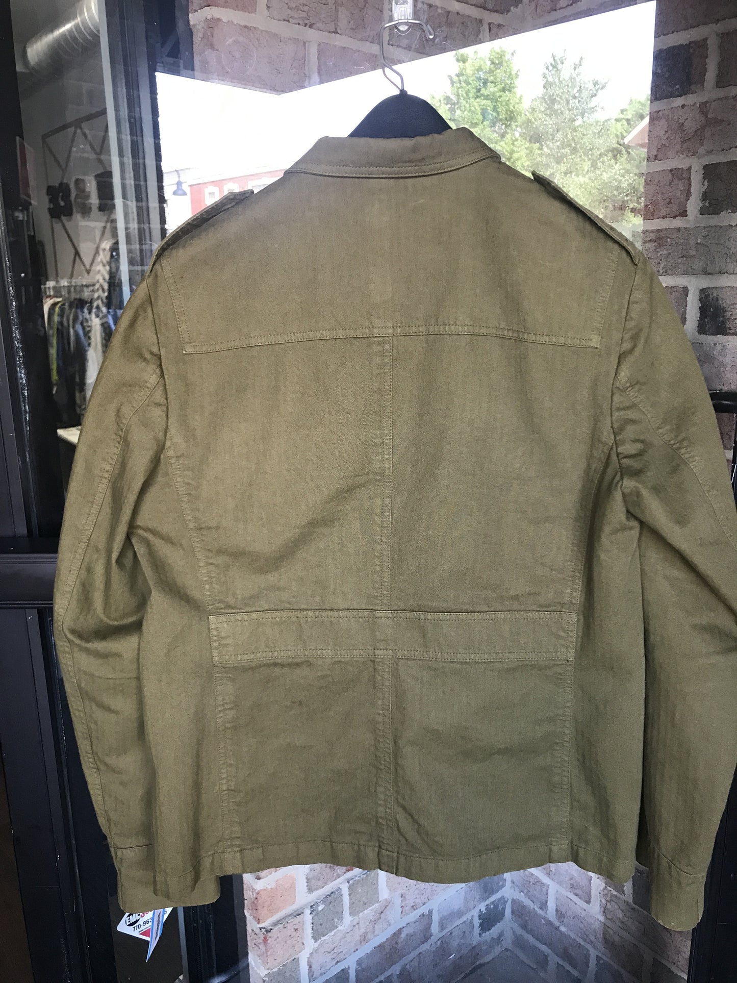 Burberry Cargo Jacket: Sz L