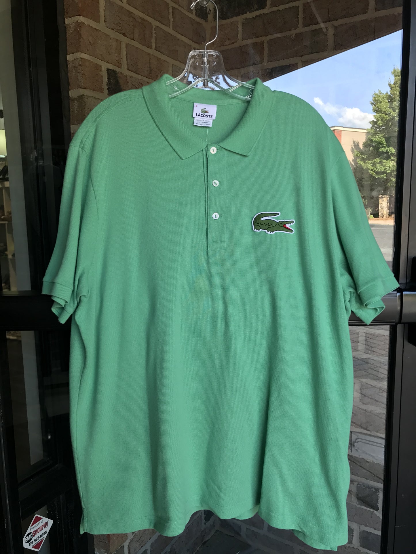 Lacoste Mint Polo Shirt: Sz 2X