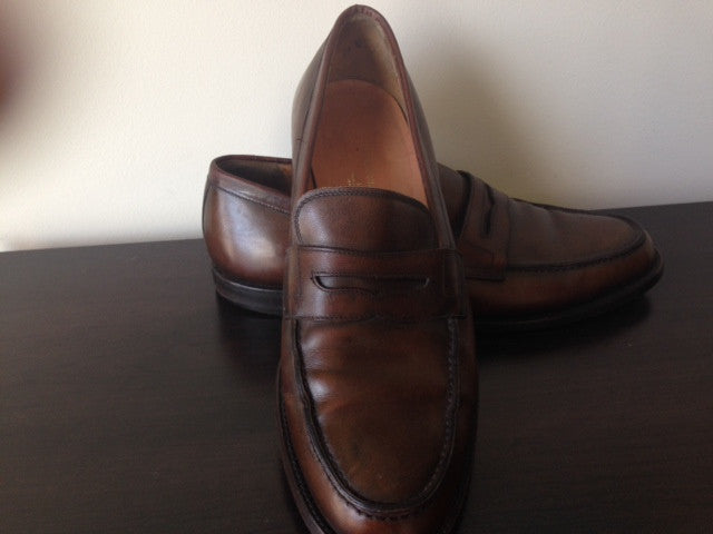 Men's Salvatore Ferragamo Brown Loafer: Size 9.5