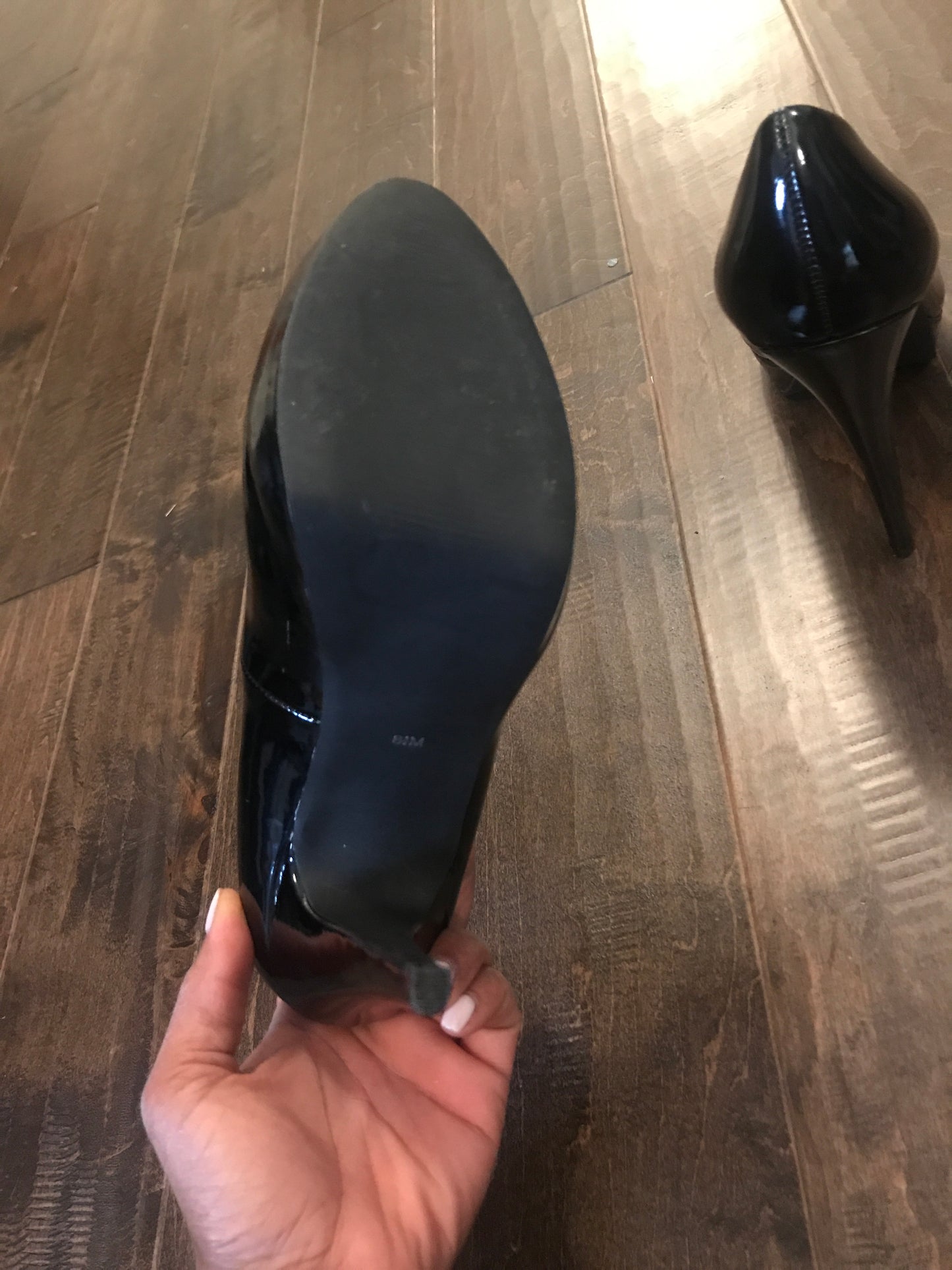 Guess Patent Heels: Sz 8.5