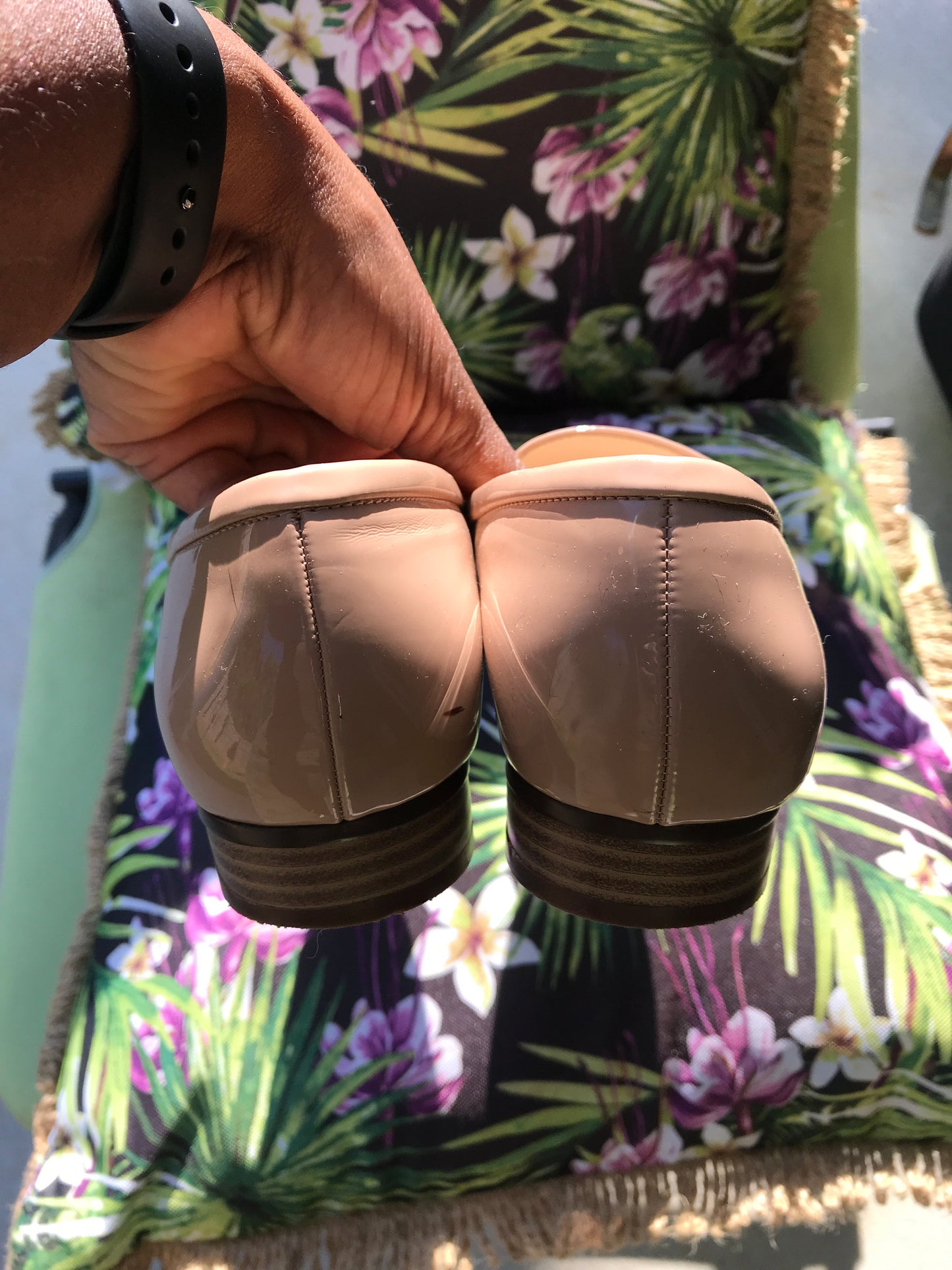 Nine West Nude Loafer: Size 7.5
