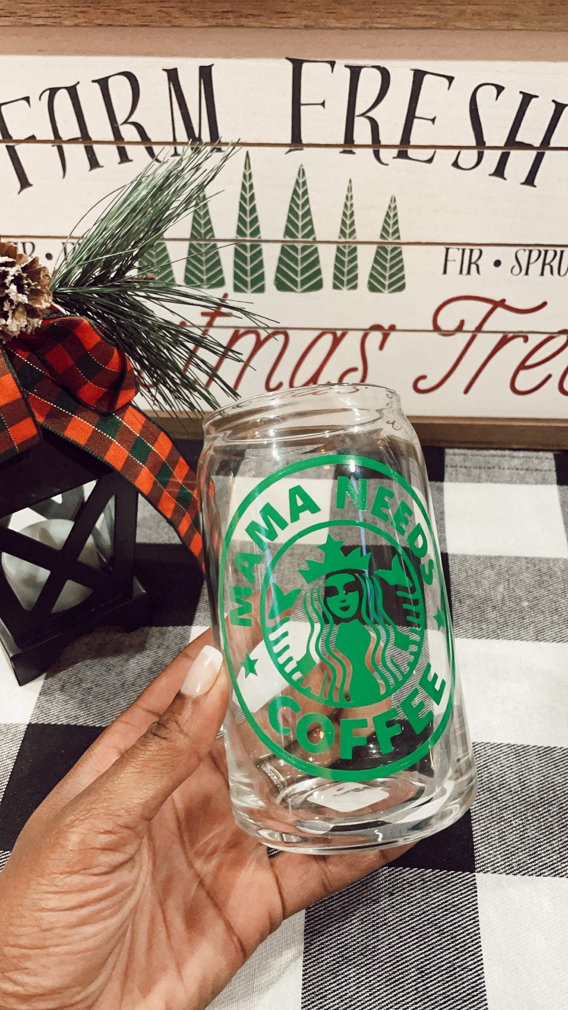 GLASSWARE! Mama Needs Coffee.
