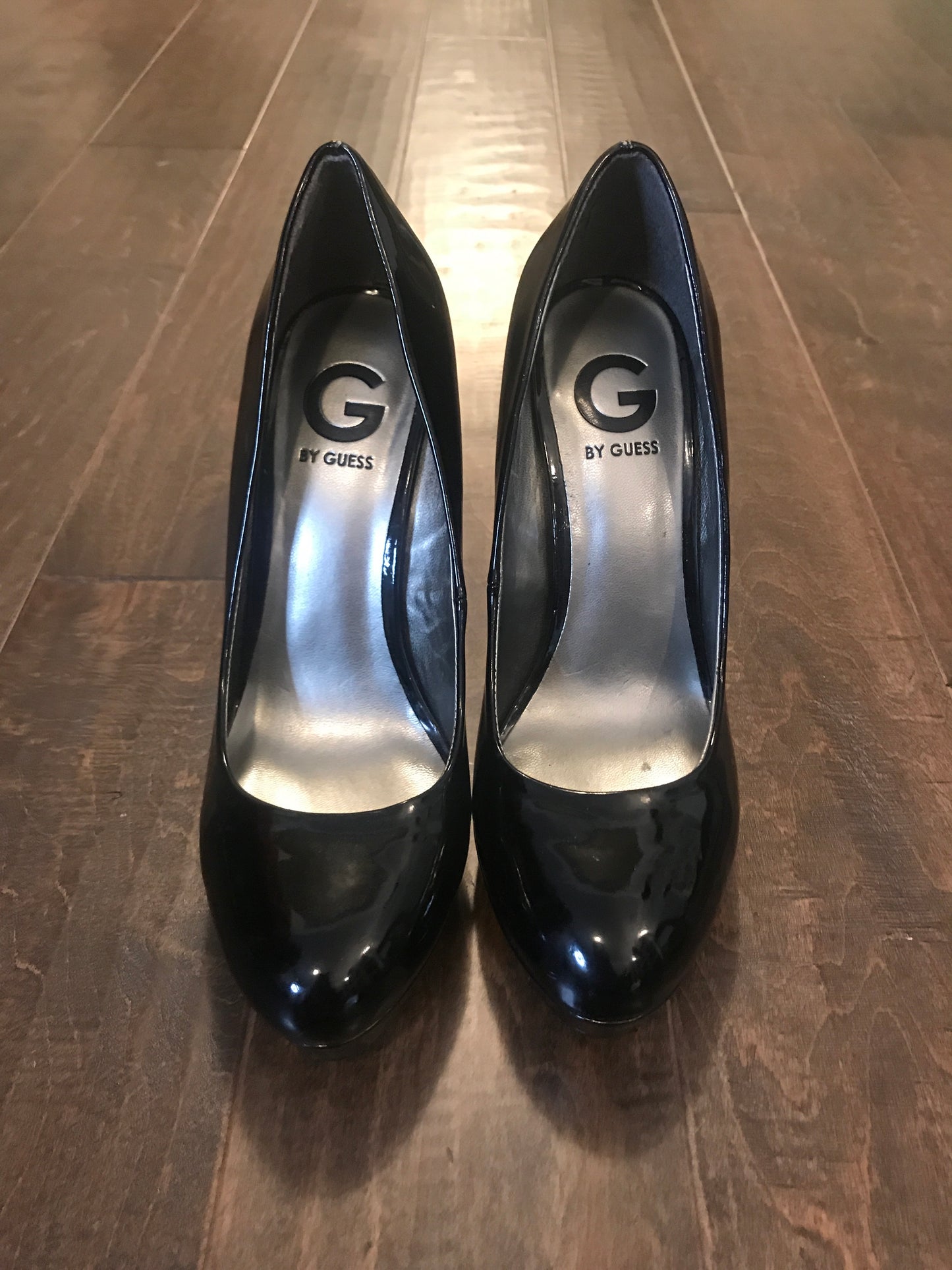 Guess Patent Heels: Sz 8.5