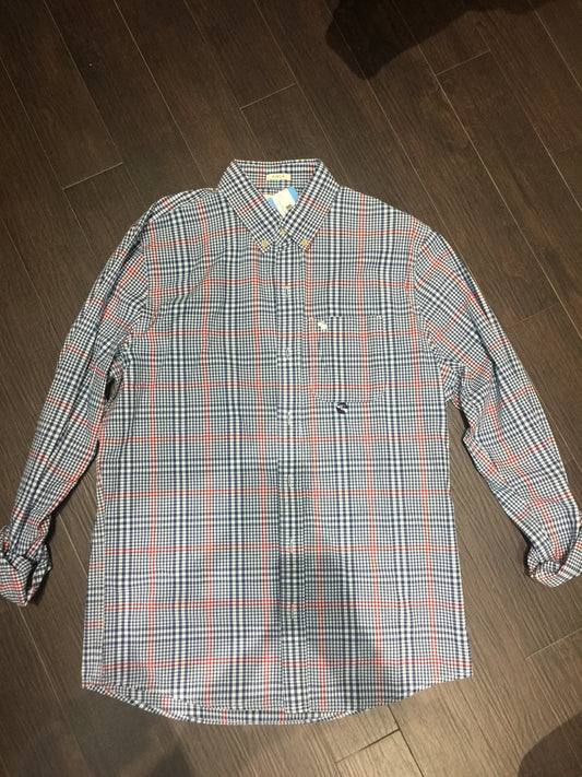 Abercrombie Plaid Shirt: Sz L