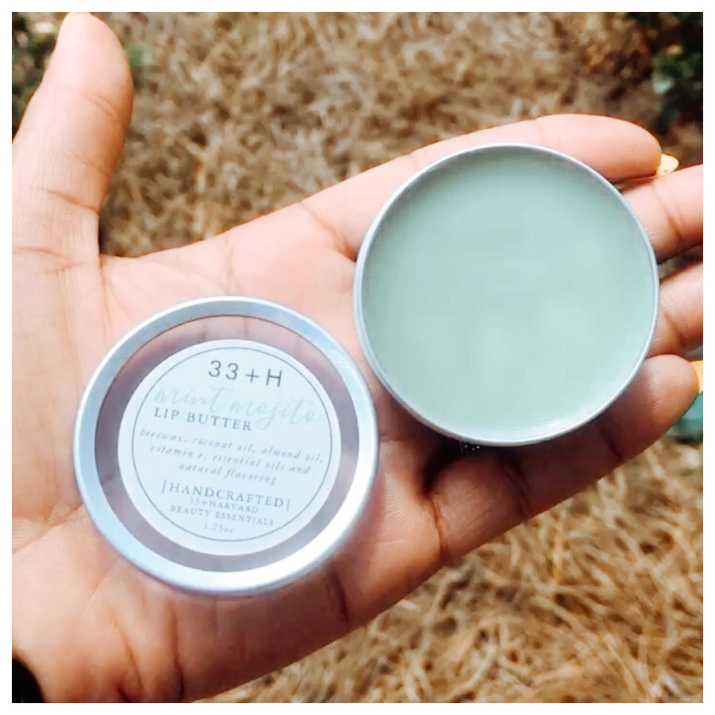 33+H: Mint Mojito Lip Butter.