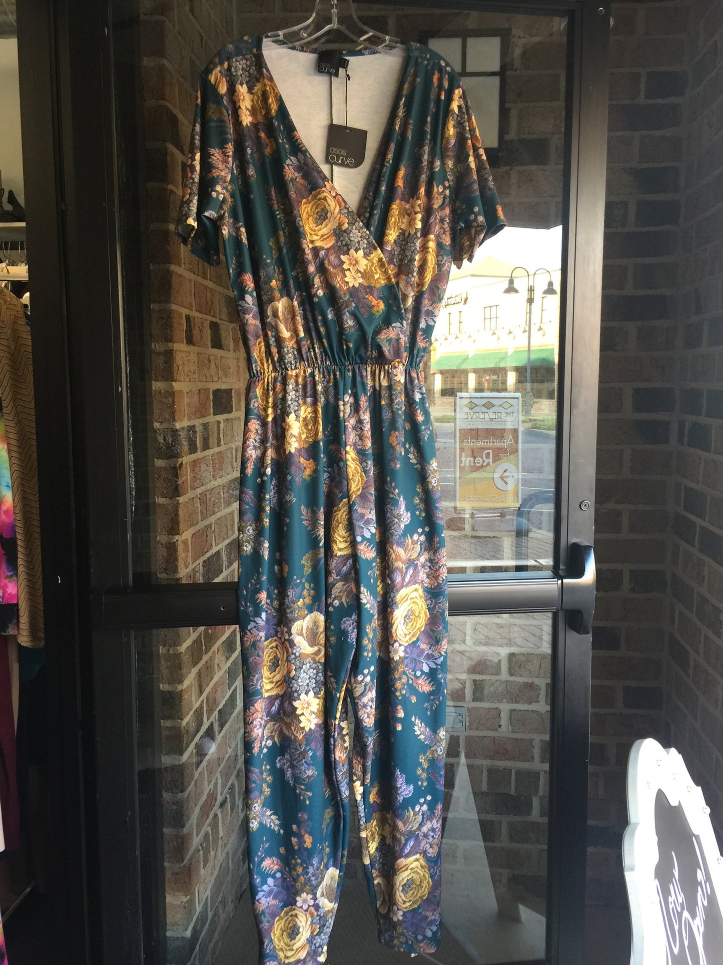ASOS Floral Romper: Sz 16
