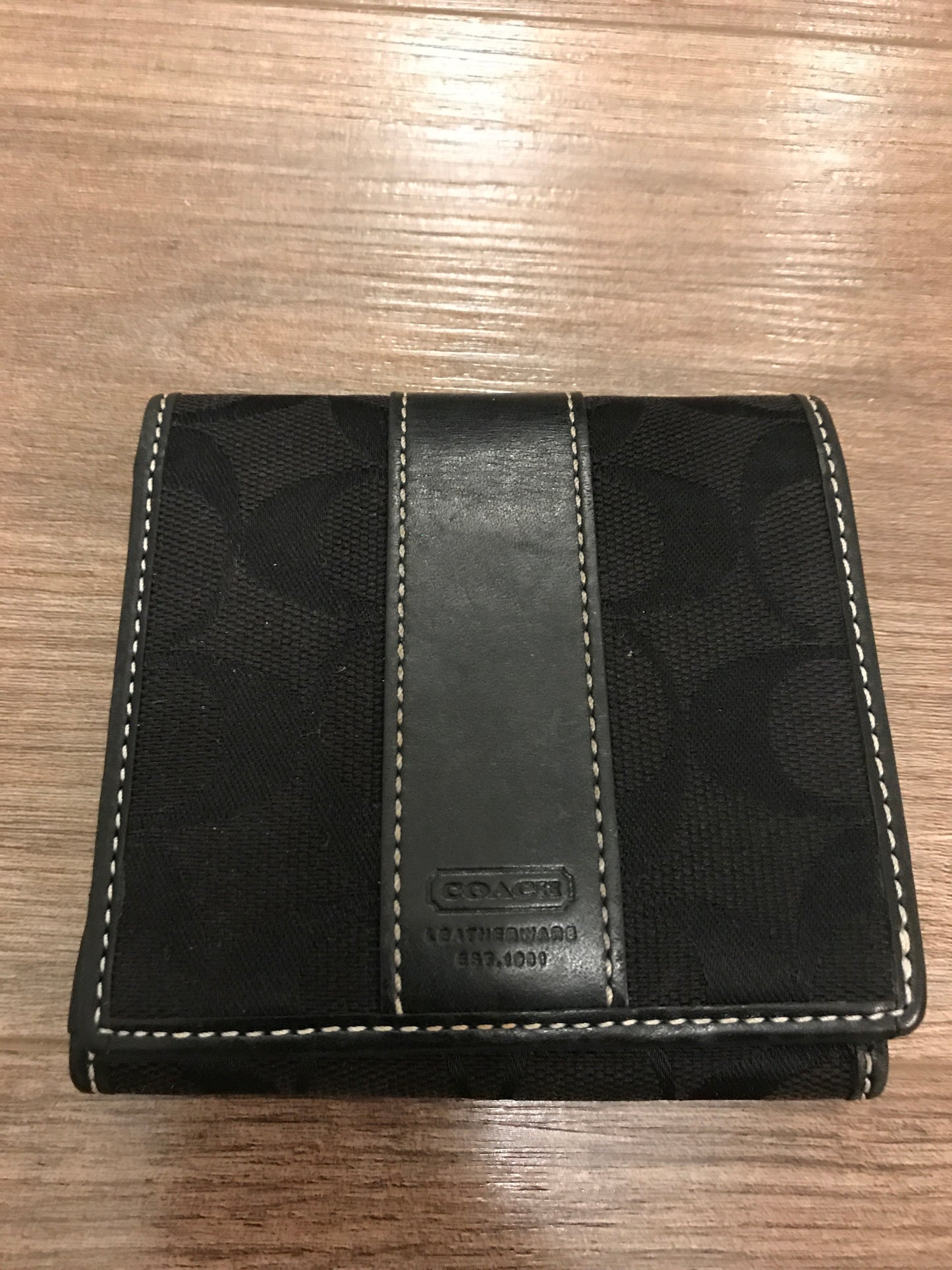 Coach Monogrammed Mini Wallet!