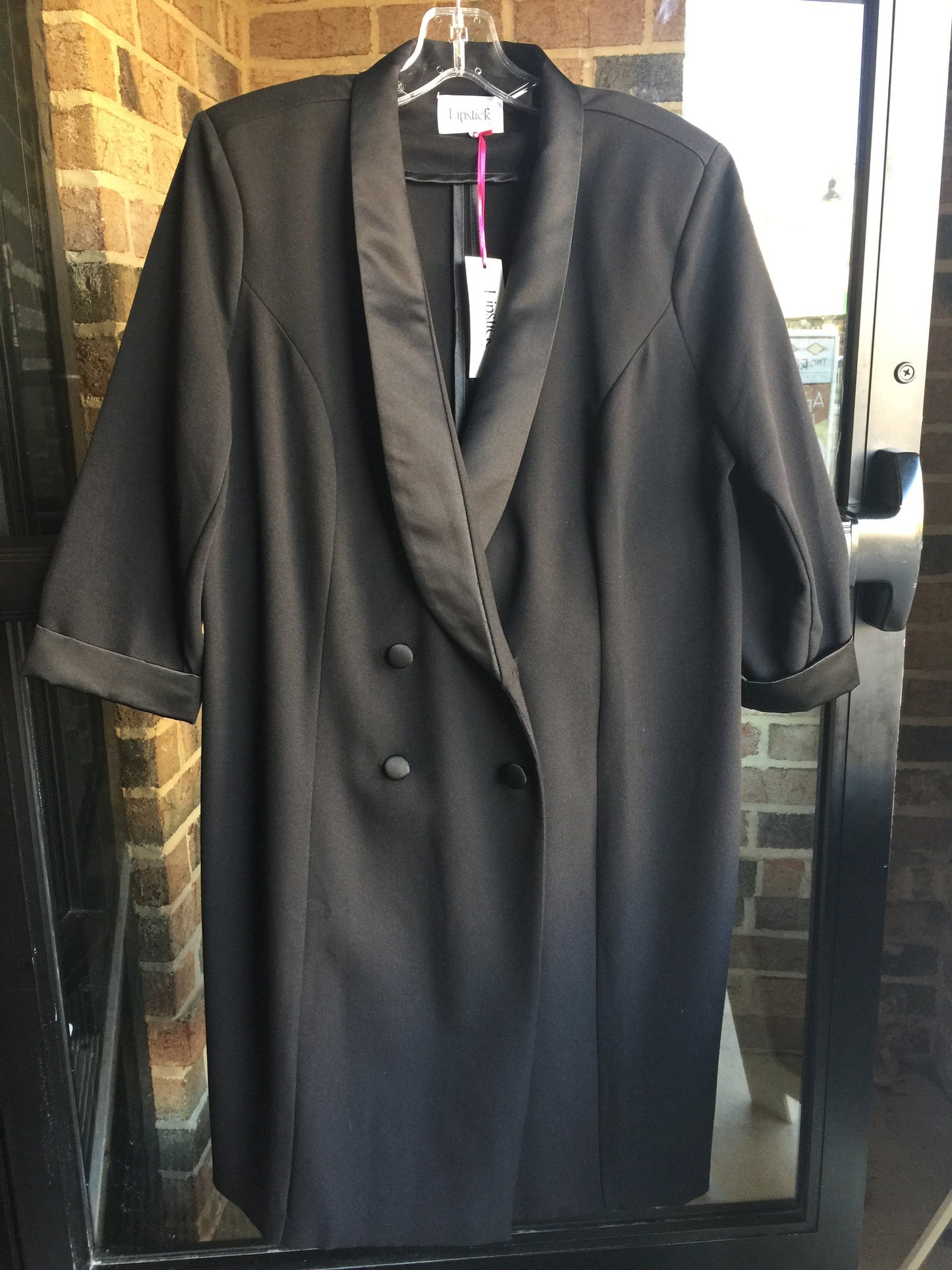 Lipstick Boutique Tuxedo Blazer: Sz 22