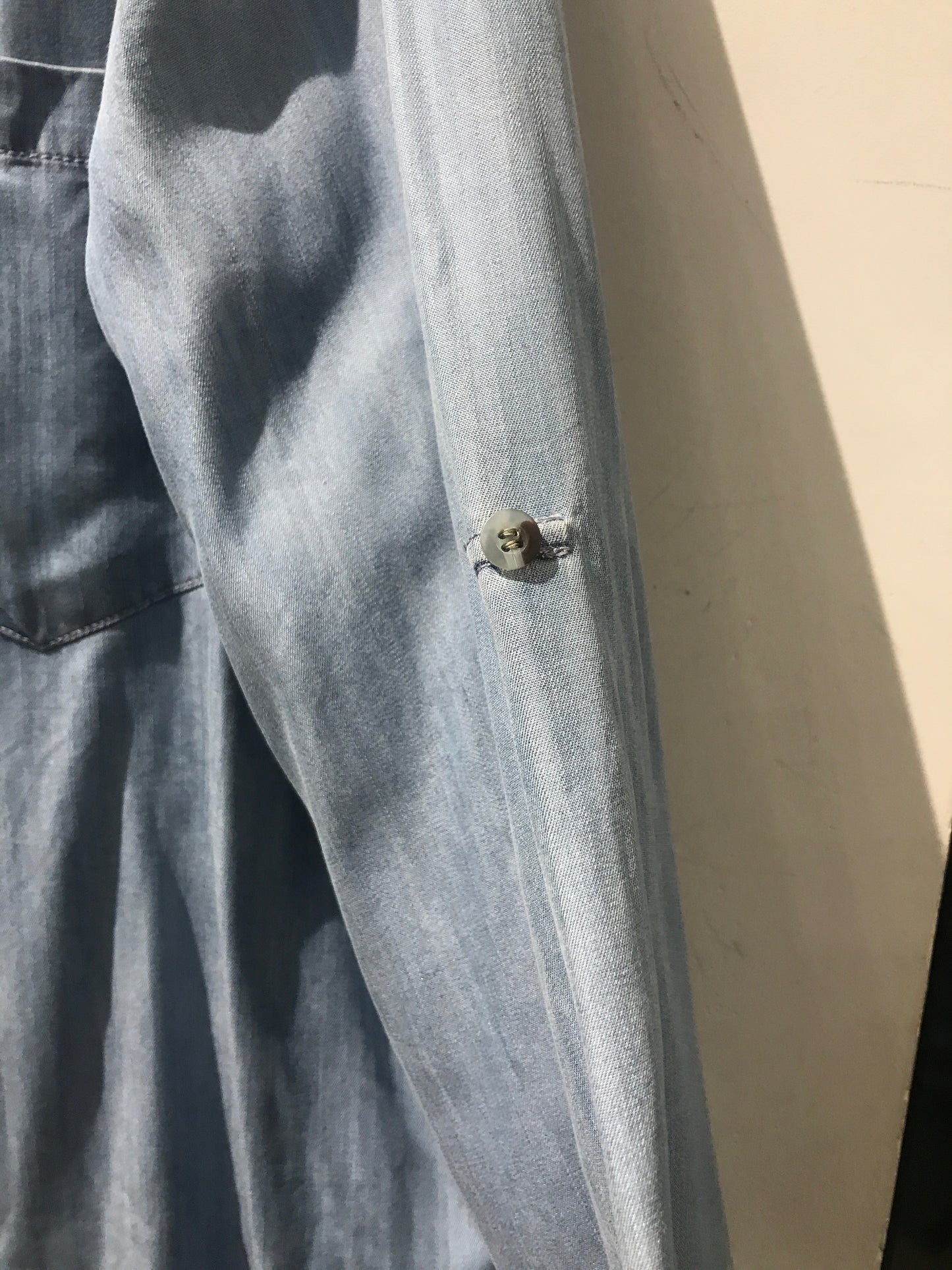 New Leaf Denim Shirt: Sz 1X