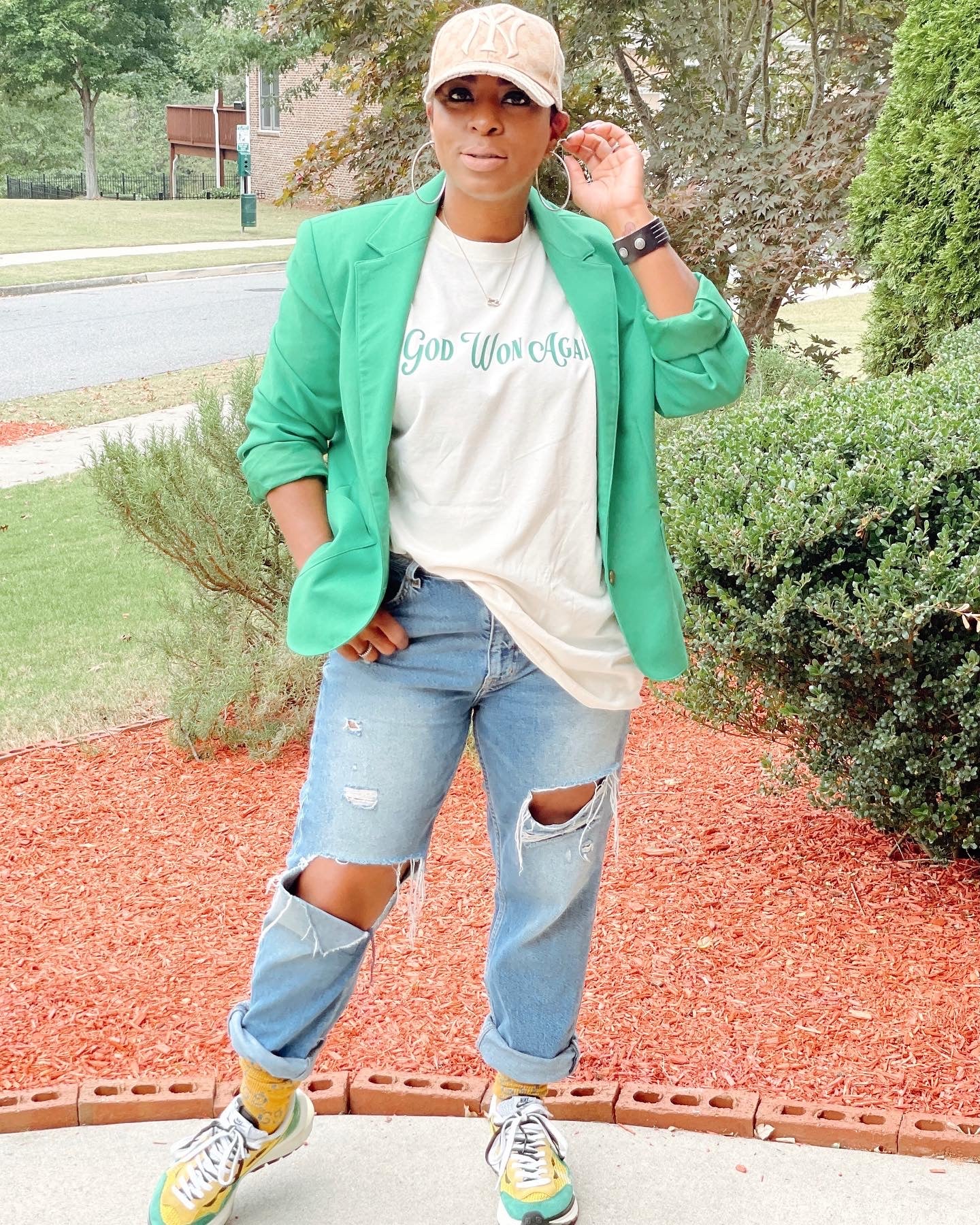 SUMMER SALE! God Won Again Tee.