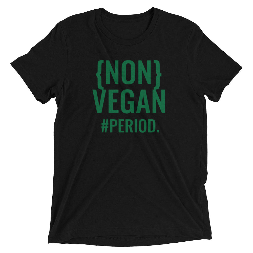 BLACK "NOTTA VEGAN" UNISEX TEE!